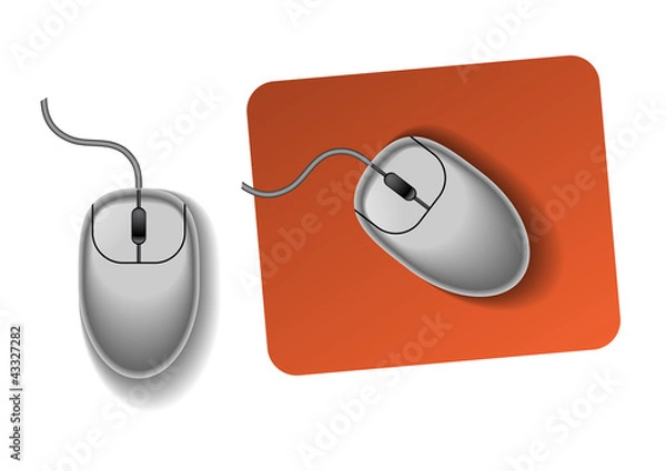 Fototapeta The PC mouse