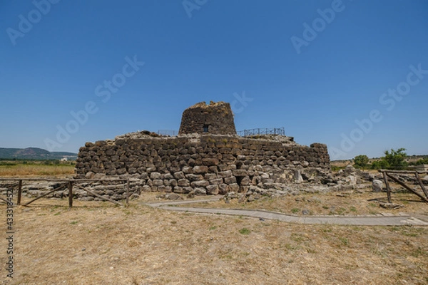 Fototapeta Nuraghe Santu Antine on island of Sardinia