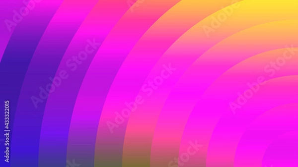 Fototapeta Rainbow vector background with gradient.