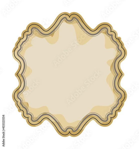 Fototapeta old tag representation