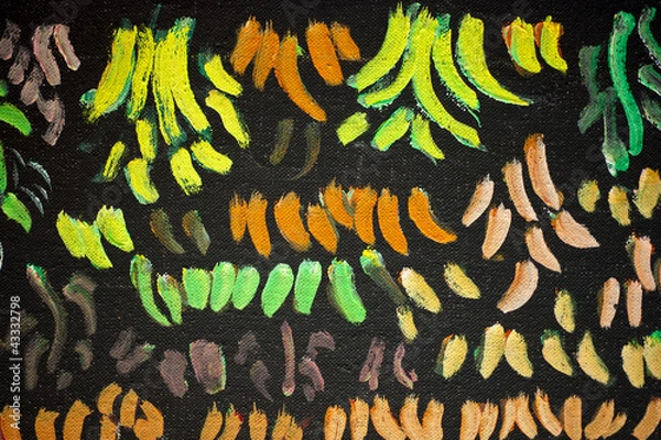 Obraz painted texture