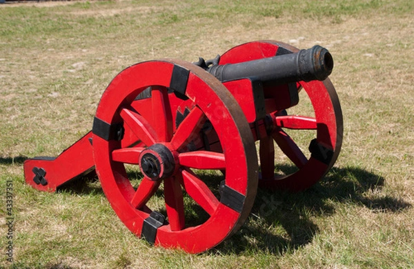 Obraz Red cannon