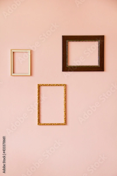 Fototapeta frame on the wall