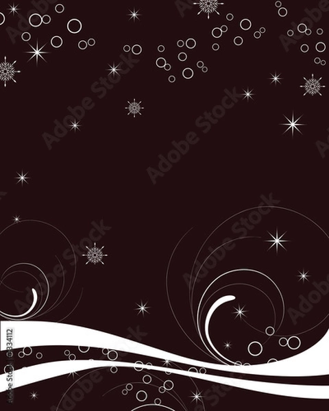 Obraz Winter background.