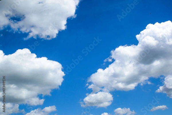 Fototapeta clouds in the sky