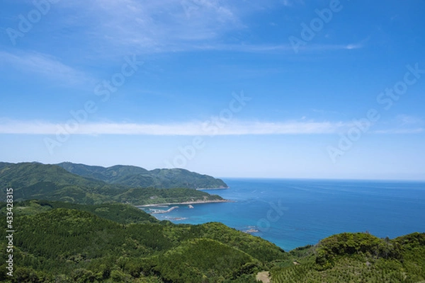 Fototapeta 都井岬 - 小松ヶ丘