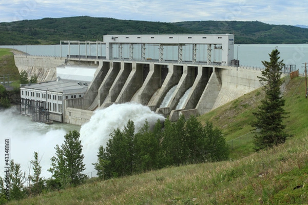 Obraz Ghost Hydroelectric Dam