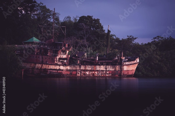 Obraz Bateau échoué