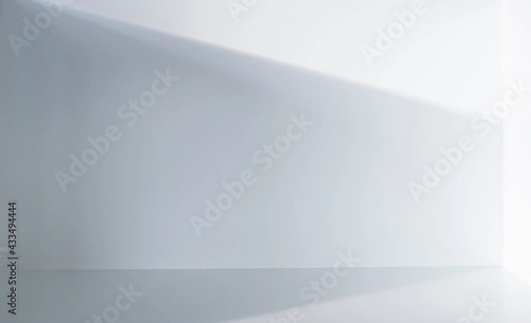 Fototapeta Area of light and shadow with empty space