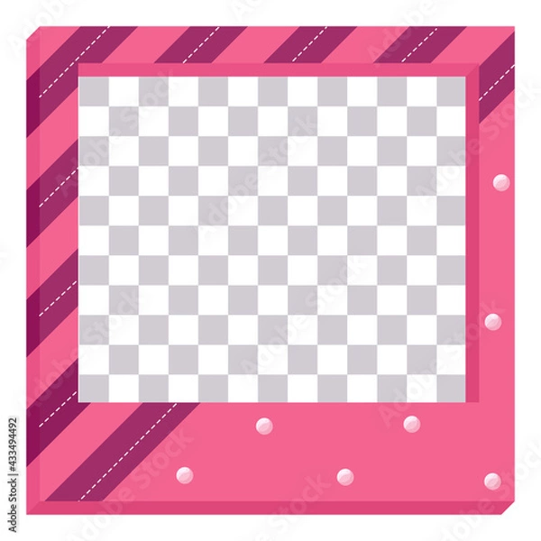 Obraz Isolated Valentines day picture letter love poster icon- Vector