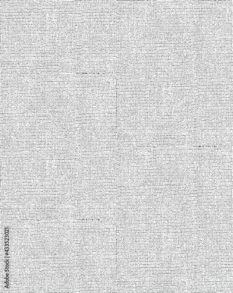 Fototapeta Rich, heavy fabric texture. Vector texture of weaving cloth. Grunge background. Abstract halftone vector illustration. Overlay for interesting effect and depth. Black isolated on white background.