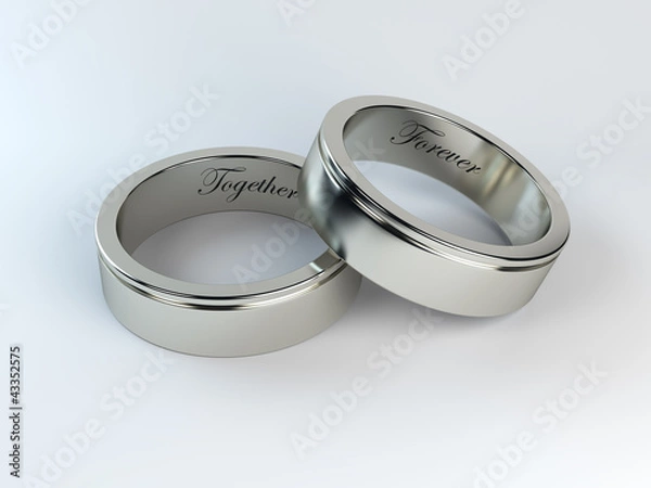 Fototapeta Rings
