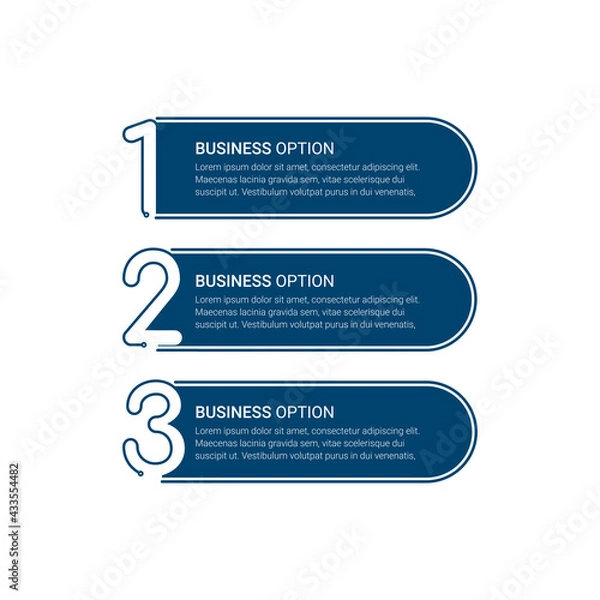 Obraz Infographics design vector and marketing icons. Can be used for process diagram, presentations, workflow layout, banner, flow chart, info graph.
