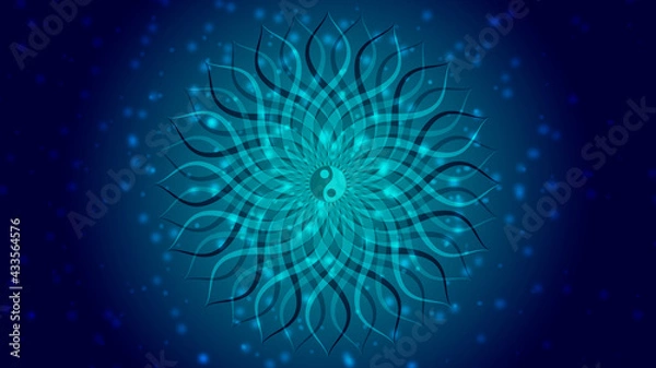 Fototapeta инь янь