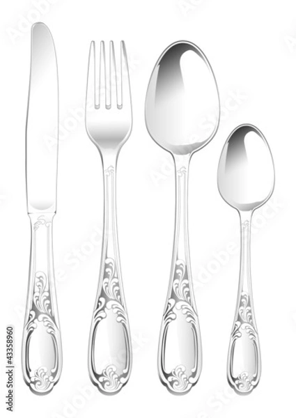 Fototapeta argenterie