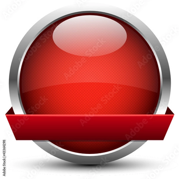 Fototapeta Button Banderole