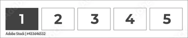 Fototapeta Hairspray firm hold level 1 out of 5. Vector illustration