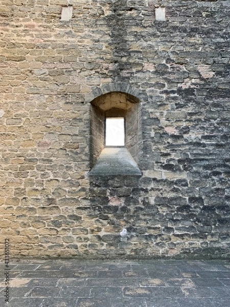 Fototapeta old stone wall