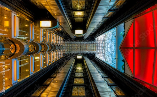 Fototapeta Elevator to heaven 