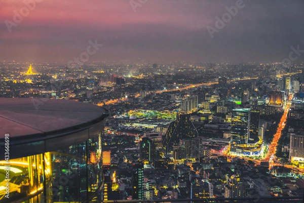 Fototapeta Night Bangkok