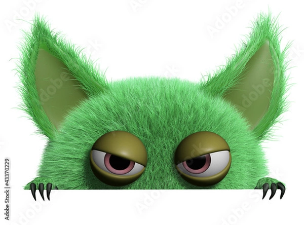 Obraz futrzany gremlin