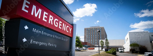 Fototapeta Hospital Emergency Room