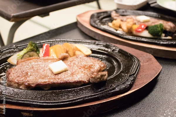 Obraz 牛ロースステーキ