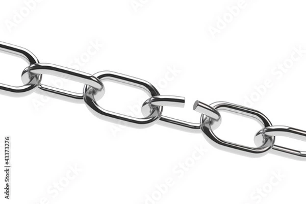 Fototapeta kettenriss