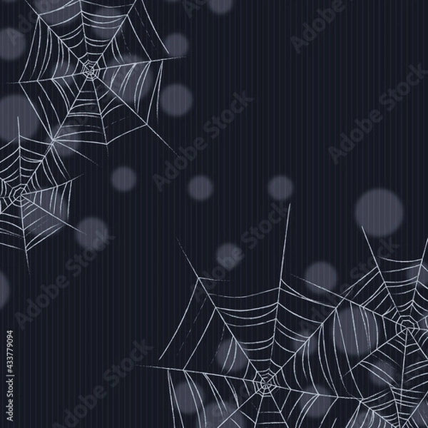 Fototapeta 着物柄_spider's web
