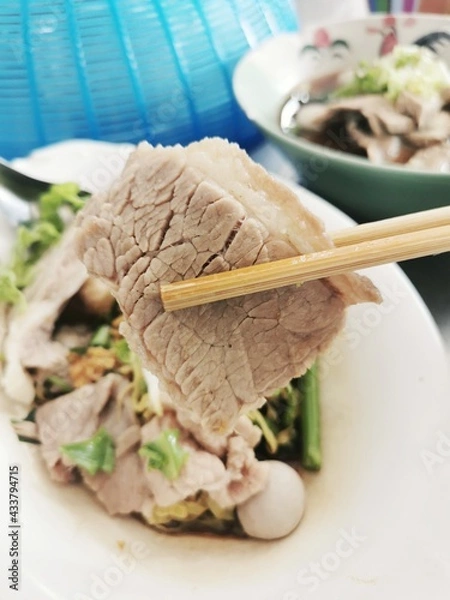 Fototapeta beef noodle