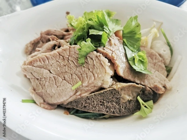 Fototapeta beef noodle