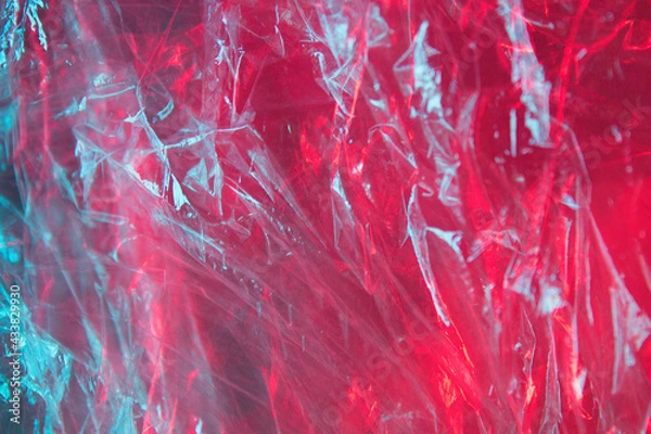 Obraz red and blue abstract