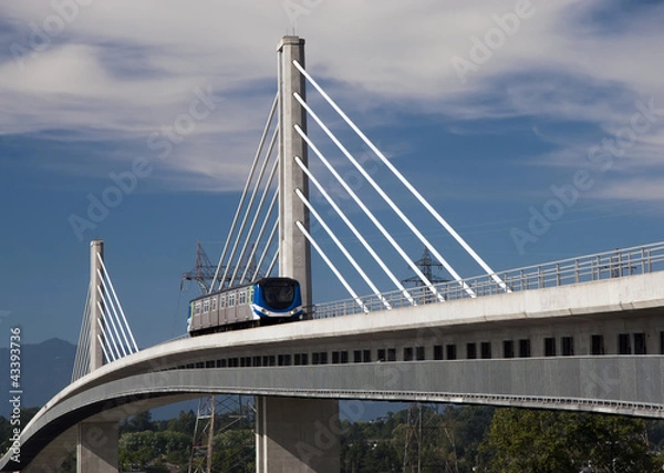 Obraz Sky Train Bridge