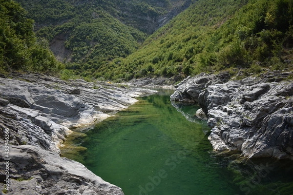 Obraz river in the mountains
