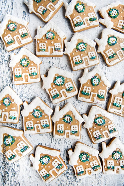 Obraz Christmas gingerbread cookies