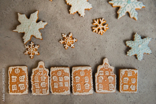 Obraz Christmas gingerbread cookies