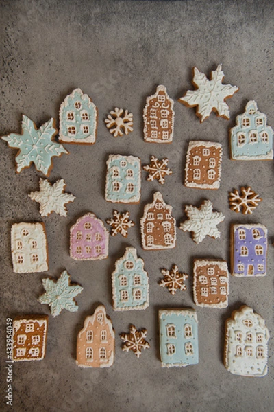 Obraz Christmas gingerbread cookies