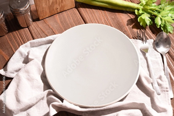 Fototapeta キッチンのお皿