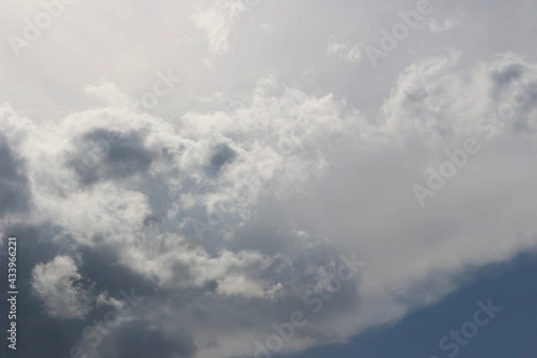 Fototapeta Dark clouds sky background