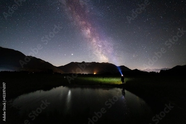 Obraz Watching the Milky way