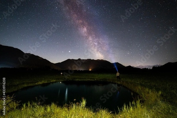 Obraz Watching the Milky way