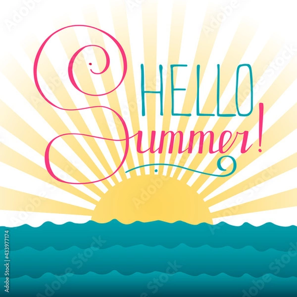 Obraz Summer concept
