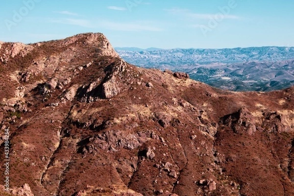 Obraz Cliff at Sandstone Peak Trail
