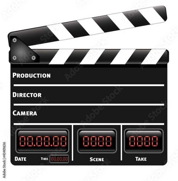 Obraz Digital clapper board_1
