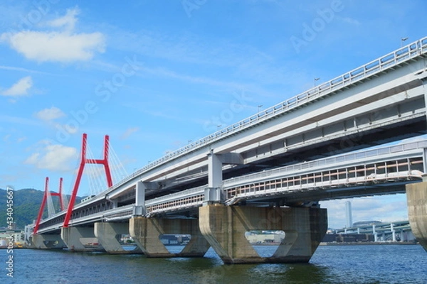Fototapeta 六甲大橋