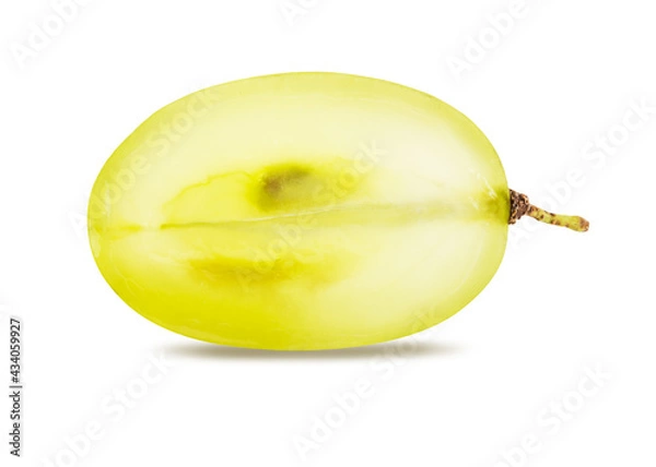 Fototapeta Grapes isolated on white background with clipping path
