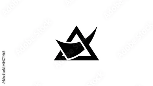 Obraz Creative and Unique Prism Logo