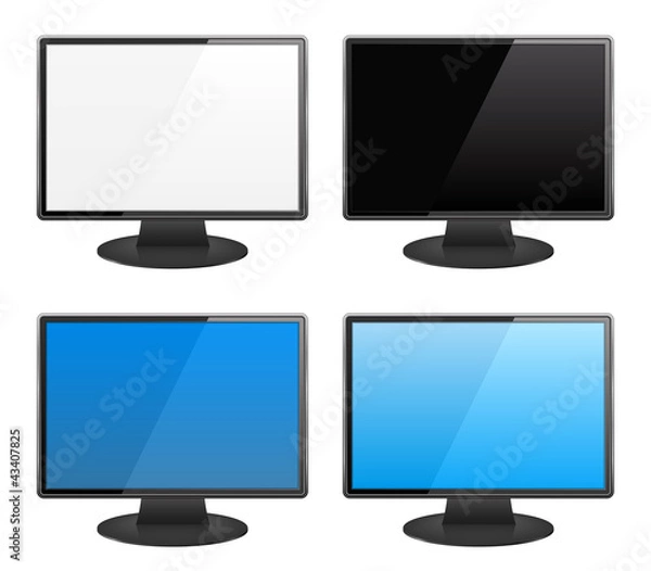 Fototapeta Computer Monitors