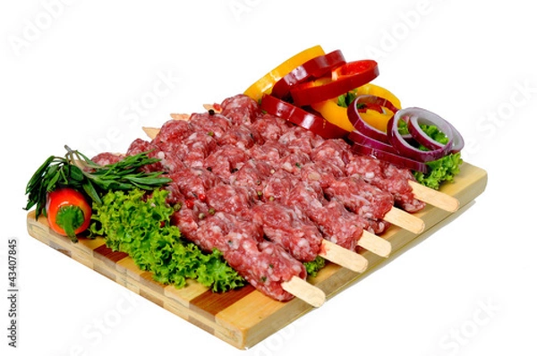 Obraz turkish shish kebab