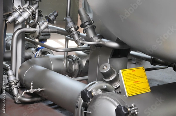 Obraz fabric processing machine details